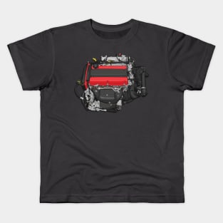 4G63 engine sticker Kids T-Shirt